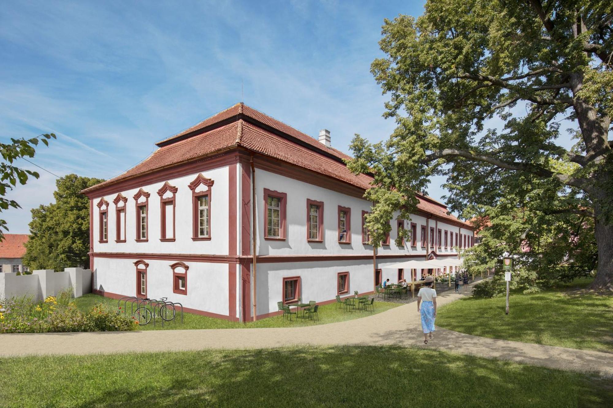 Hotel Zamek Naceradec Esterno foto