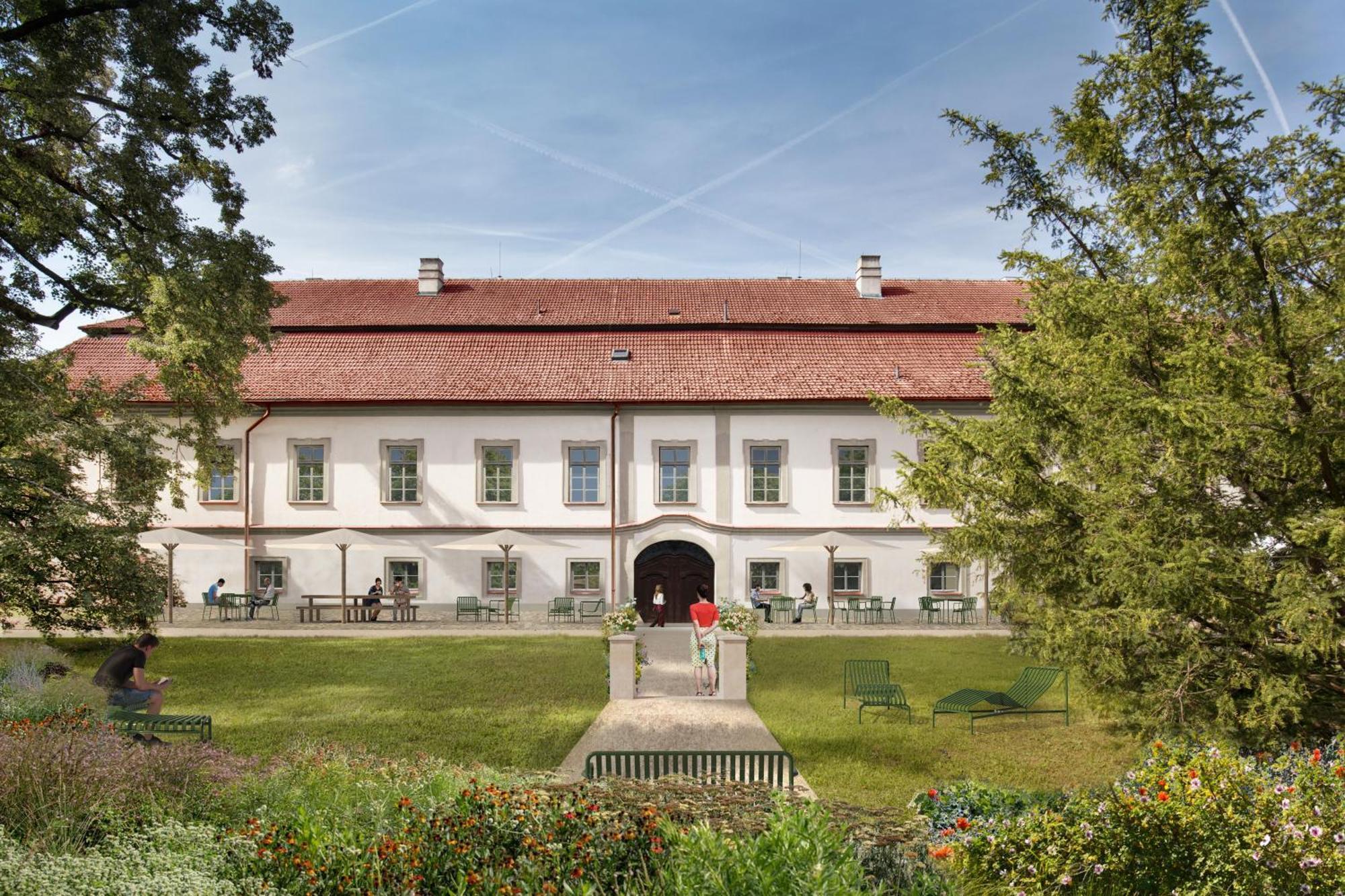 Hotel Zamek Naceradec Esterno foto